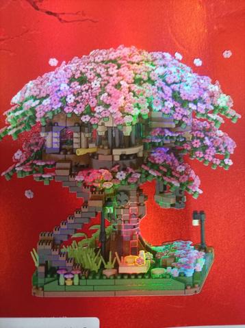 Lego bouwwerk cherry blossoms three house -- Nog nieuw beschikbaar voor biedingen