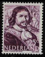 Jaar 1943 NVPH 419 Zeehelden - Tjerk Hiddes de Vries., Ophalen of Verzenden, Na 1940, Postfris