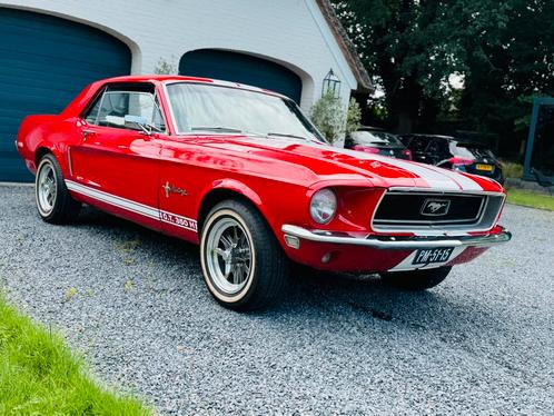 Mooie USA Ford Mustang ‘68 - compleet gerestaureerd, Auto's, Ford, Bedrijf, Mustang, ABS, Lederen bekleding, Lichtmetalen velgen