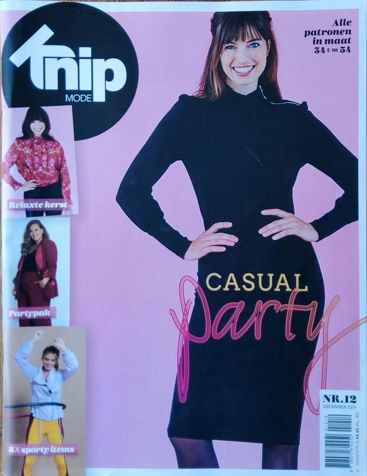Knipmode december 2019 ongebruikt, Hobby en Vrije tijd, Kledingpatronen, Zo goed als nieuw, Vrouw, Knipmode, Ophalen of Verzenden