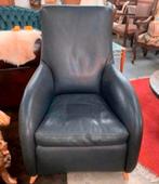 Vintage Fauteuil nette Montis relax fauteuil donker blauw, Huis en Inrichting, Fauteuils, Ophalen of Verzenden