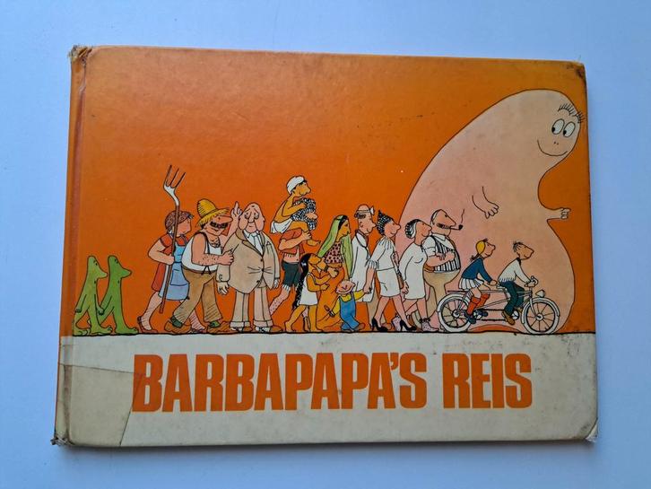 Vintage kinderboek Barba Papa's Reis 1971, Boeken, Kinderboeken | Jeugd | onder 10 jaar, Gelezen, Ophalen of Verzenden