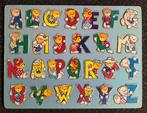 Grote alfabet letterpuzzel met beertjes - hout educatief, Ophalen of Verzenden, Gebruikt, Overige typen