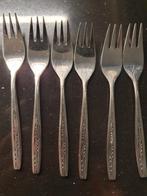 12 Gero Zilmeta gebaksvorkjes, 50 jaar oud, nr. 521 takje., Huis en Inrichting, Keuken | Bestek, Ophalen of Verzenden, Zo goed als nieuw