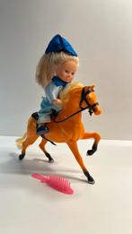 Simba Evi love poppetje te paard, Kinderen en Baby's, Speelgoed | Poppen, Ophalen of Verzenden, Gebruikt, Overige typen