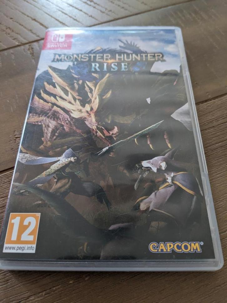 Monster Hunter Rise, Spelcomputers en Games, Games | Nintendo Switch, Zo goed als nieuw, Overige genres, 1 speler, Vanaf 12 jaar