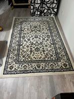 Mooi vloerkleed 133x195 cm met patroon, Ophalen, 100 tot 150 cm, Wit, Zo goed als nieuw