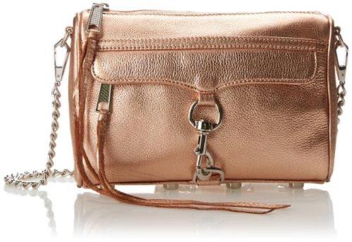 Rebecca Minkoff mini mac rosé gold, Sieraden, Tassen en Uiterlijk, Tassen | Schoudertassen, Nieuw, Overige merken, Overige kleuren