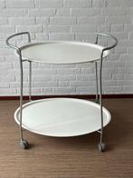 IKEA vintage serveerwagen Trondön - design Monika Mulder, Huis en Inrichting, Tafels | Bijzettafels, Ophalen, Gebruikt, Rechthoekig