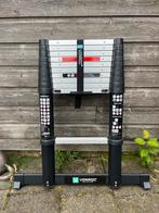 Vonroc Telescoopladder 3.2 meter, Doe-het-zelf en Verbouw, Ladders en Trappen, Ophalen, Gebruikt, Ladder, Opvouwbaar of Inschuifbaar