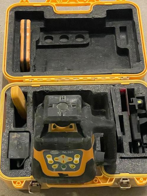NIVEL SYSTEM NL301 Bouwlaser met Koffer –Compleet, Werkend, Doe-het-zelf en Verbouw, Meetapparatuur, Zo goed als nieuw, Multimeter