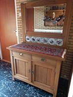 Vintage eiken commode, wastafel, dressoir, babycommode, Ophalen