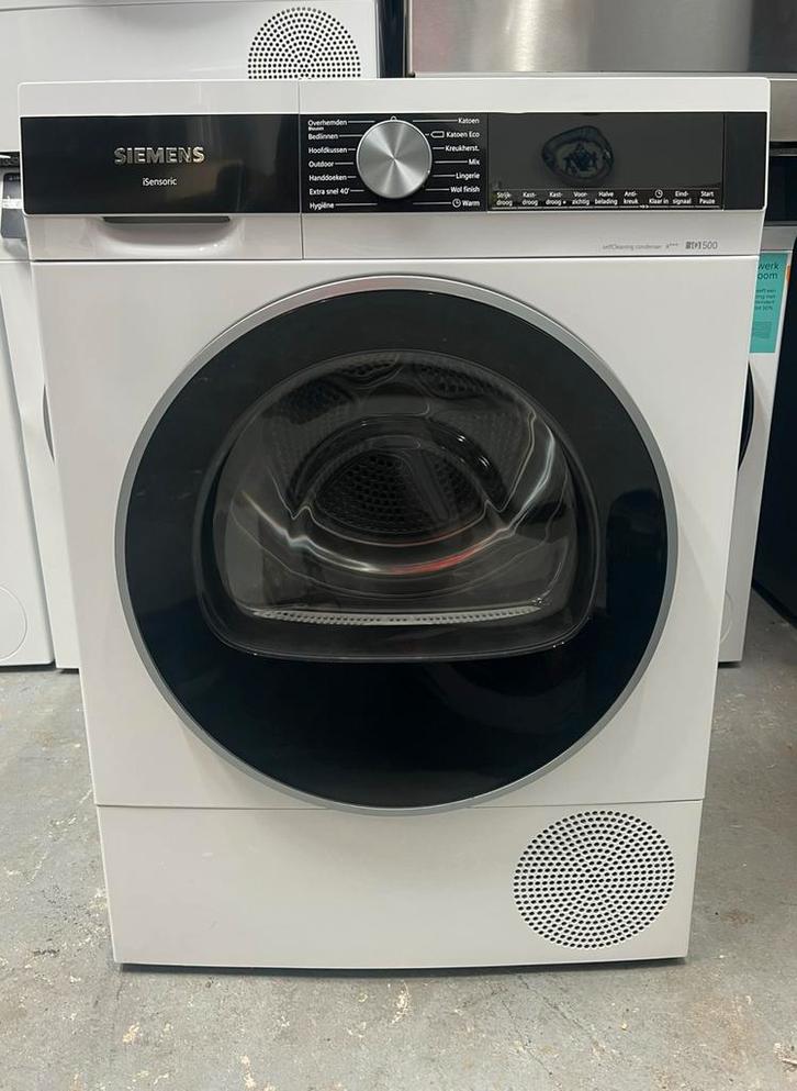 Siemens IQ500 droger 8KG warmtepomp 2024, Witgoed en Apparatuur, Wasdrogers, Zo goed als nieuw, Condens, 6 tot 8 kg, 85 tot 90 cm