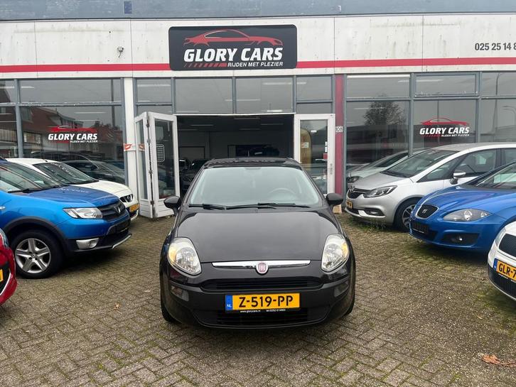 Fiat Punto Evo 1.4-16V NIEUWE KOPPELING-LEER-PDC-ANDROID, Auto's, Fiat, Bedrijf, Te koop, Punto EVO, ABS, Airbags, Airconditioning