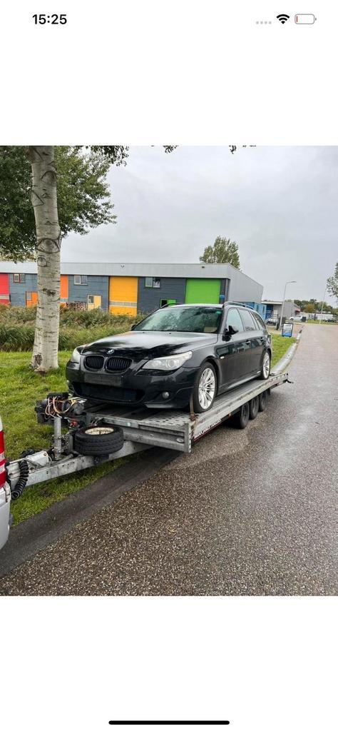 BMW E61 520d M-sport in ONDERDELEN / PARTS | N47D20C, Auto-onderdelen, Carrosserie en Plaatwerk, Motorkap, BMW, Voor, Gebruikt