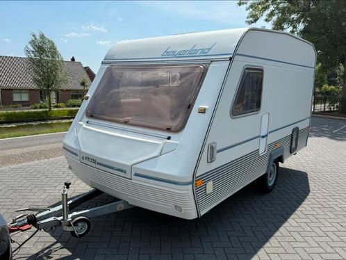 Beyerland 400ct Vitesse 13-9-1991, Caravans en Kamperen, Caravans, Particulier, tot en met 4, 500 - 750 kg, Treinzit, Beyerland