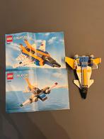 Lego CREATOR bouwset straaljager, Hobby en Vrije tijd, Ophalen of Verzenden, Zo goed als nieuw, 1:72 tot 1:144, Overige merken