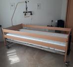 Hoog-Laag Zorgbed met Nieuwe Matras, Ophalen, 90 cm, Eenpersoons, Beige