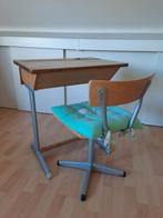 Retro Schoolbankje 1957, Huis en Inrichting, Bureaus, Ophalen, Gebruikt
