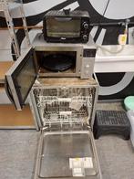 Witgoed set: vaatwasser, magnetron, (mini) oven, koel-vr, Ophalen, Gebruikt, Minder dan 85 cm, 60 cm of meer