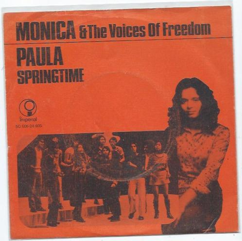 Nederpop: Monica and the Voices of Freedom- PAULA, Cd's en Dvd's, Vinyl Singles, Gebruikt, Pop, Verzenden