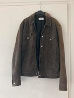 Suede jas Reiss maat S, Ophalen of Verzenden, Zo goed als nieuw, Maat 46 (S) of kleiner, Bruin
