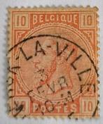 Belgie 1883 - OBP 38 - Koning Leopold II, Postzegels en Munten, Postzegels | Europa | België, Ophalen of Verzenden, Postfris, Gestempeld