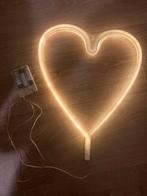 Hanglamp neon hart, Huis en Inrichting, Ophalen, Zo goed als nieuw