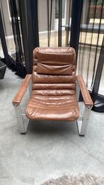 Vintage stoel van Asko,  Chair 1960 s, Huis en Inrichting, Fauteuils, Ophalen, Vintage, 60er jaren, Minder dan 75 cm, Leer