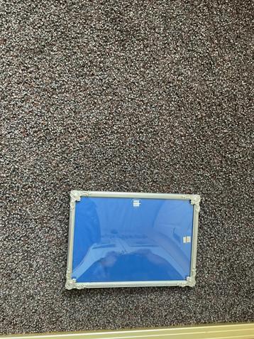 Vintage brocante art deco antieke fotolijst 13x18 bolglas beschikbaar voor biedingen