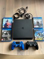 PlayStation 4 inclusief extra controller en vier games, Spelcomputers en Games, Spelcomputers | Sony PlayStation 4, Ophalen, Met 2 controllers