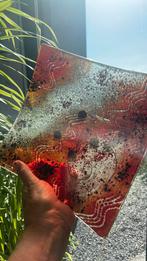 Glasblazerij Iris Glass Greece Griekenland Bord Schaal, Ophalen of Verzenden