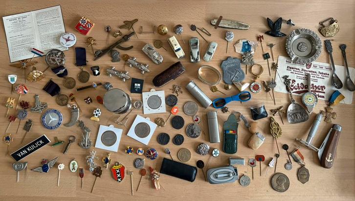 Grote partij curiosa!, Antiek en Kunst, Curiosa en Brocante, Ophalen of Verzenden