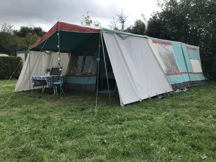Teab vintage vouwwagen Alpen Kreuzer Parade, Caravans en Kamperen, Tenten, meer dan 6, Ophalen
