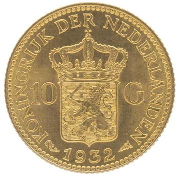 Nederland 10 Gulden 1932 Wilhelmina  beschikbaar voor biedingen