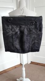 Leuke zwart/grijze jeansrok van NOT THE SAME   maat 44, Kleding | Dames, Rokken, Verzenden, Not the same, Zwart, Maat 42/44 (L)