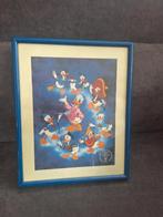 Donald Duck Ingelijste Print, Antiek en Kunst, Ophalen of Verzenden