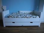 Bopita Jonne peuterbed wit maat 70x150 cm, Kinderen en Baby's, Kinderkamer | Bedden, Ophalen, 70 tot 85 cm, 140 tot 160 cm, Zo goed als nieuw