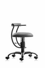SpinaliS Smart, Grijs. Beursdemo!, Huis en Inrichting, Bureaustoelen, Verzenden, Zo goed als nieuw, Bureaukruk, Grijs