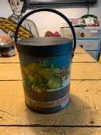 Oud Jamblik Blik - Art Deco, Huis en Inrichting, Woonaccessoires | Kisten, Ophalen of Verzenden, Gebruikt, Metaal, Minder dan 50 cm