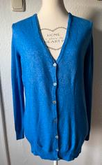 Cashmere et Soie, helderblauw vestje, maat 40, Maat 38/40 (M), Blauw, Ophalen of Verzenden, Zo goed als nieuw