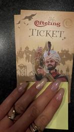 4 x efteling kaartjes, Tickets en Kaartjes, Drie personen of meer, Ticket of Toegangskaart