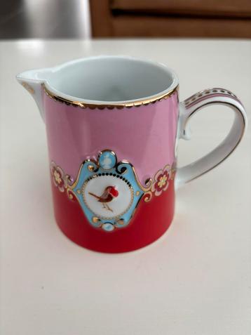 Pip Studio Love Birds melkkan klein rood/roze Nieuw beschikbaar voor biedingen