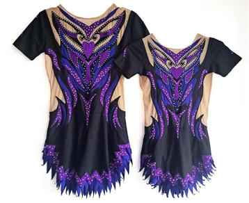 Te huur Acro duo pakjes leotard 146/152 S/M beschikbaar voor biedingen