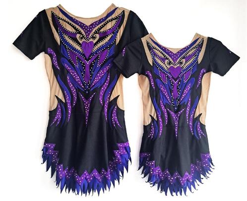 Te huur Acro duo pakjes leotard 146/152 S/M, Sport en Fitness, Turnen, Zo goed als nieuw, Turnpak(je), Kindermaat 146 t/m 176