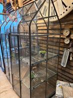 Kleine Tuinkas - 150x70x190 cm, Ophalen, Glas, Aluminium, Kweekkas