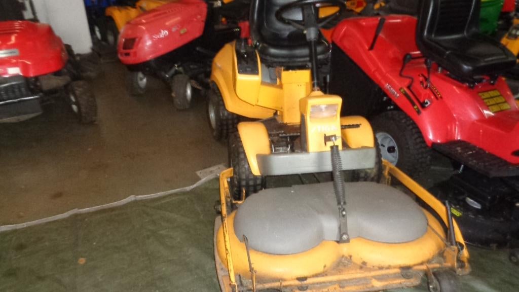 wegens inruil stiga park fairway  frontmaaier  18 pk  motor, Tuin en Terras, Zitmaaiers, Gebruikt, 90 tot 120 cm, Elektrische starter