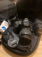 Canon EOS 250D + Extra Lens + rugzak& draagtas, Spiegelreflex, Canon, Ophalen of Verzenden, Zo goed als nieuw