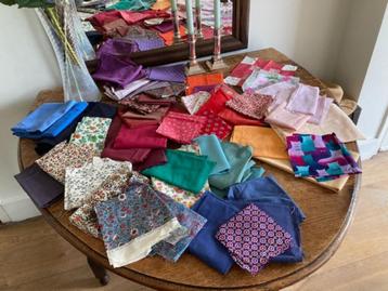 QUILTSTOFJES  DIV. KLEURTJES beschikbaar voor biedingen
