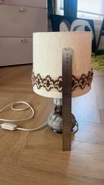 Vintage hippie tafellamp boho, Huis en Inrichting, Overige materialen, Boho, Ophalen of Verzenden, Zo goed als nieuw